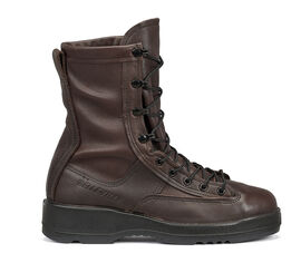 Belleville 330 Steel Toe Navy Flight Boots in Brown